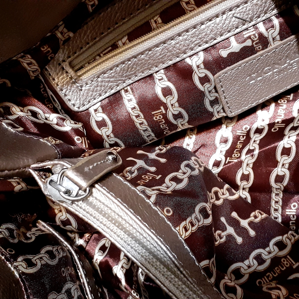 Tignanello Copper-like Handbag - Picture 5 of 13
